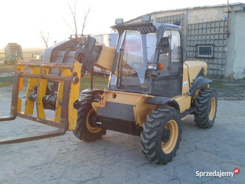 ładowarka teleskopowa JCB 520 łyżka i widły pale Maszyny rolnicze Radziłów