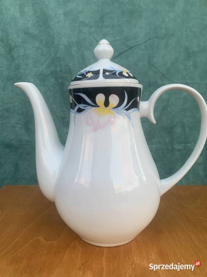Porcelana dzbanek cukiernica WŁOCŁAWEK Łowicz
