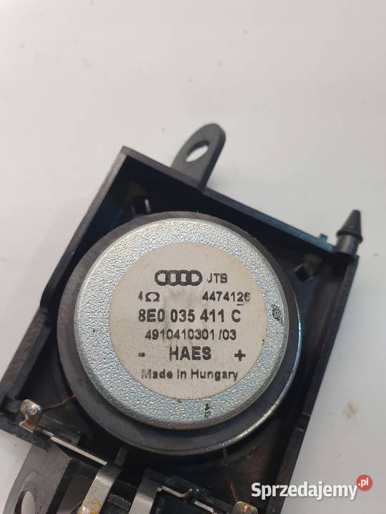 GŁOŚNIK KOKPITU KONSOLI AUDI A4 B6 B7 8E0035411C śląskie Przystajń
