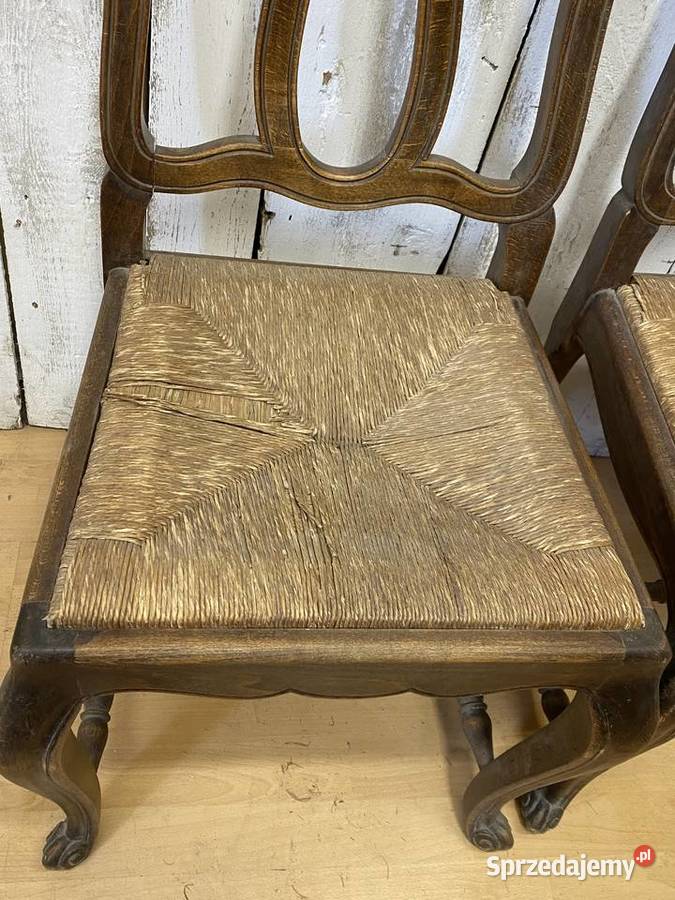PROMOCJA Zestaw 4 krzeseł Francja antyk Poznań