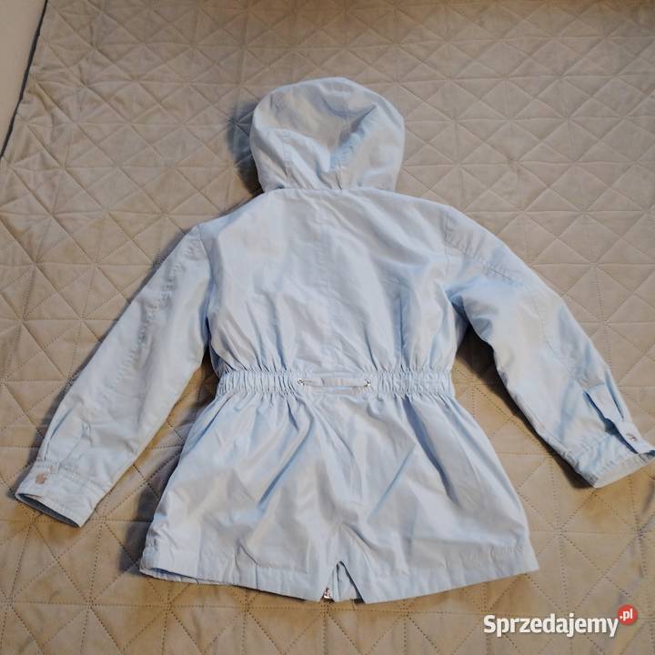 Spszedam kurteczkę WÓJCIK niebieską 116 Kurtki i płaszcze Zaścianki