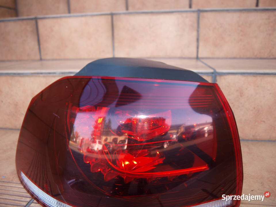 VW Golf 6 VI lampa lewa tył Led 35 drzwi 2008 wielkopolskie Kalisz