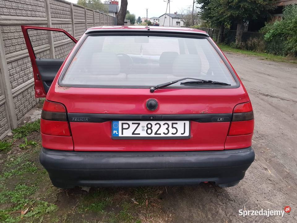skoda Felicja 13 mpi 103 przebiegu rarytas 4/5 Poznań