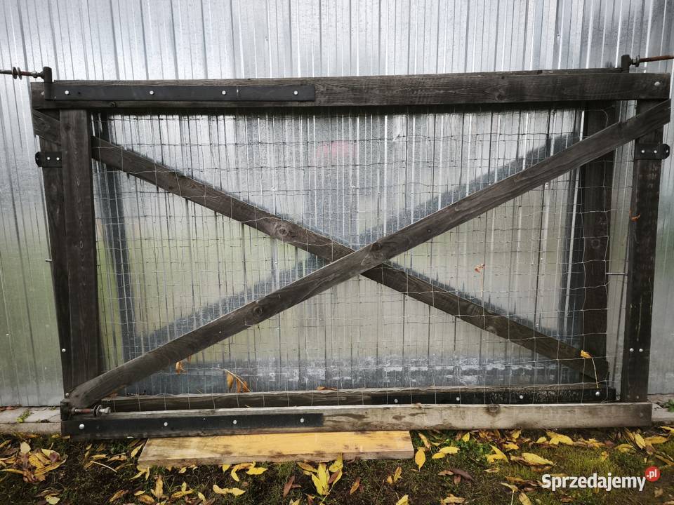 Brama na budowę działkę itp 470x140 świętokrzyskie Krynki