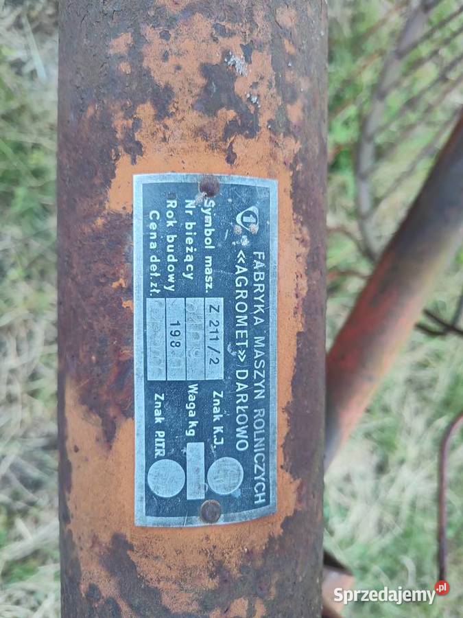 Zgrabiarka do siana 7gwiazdowa nowy typ podwójna Połaniec