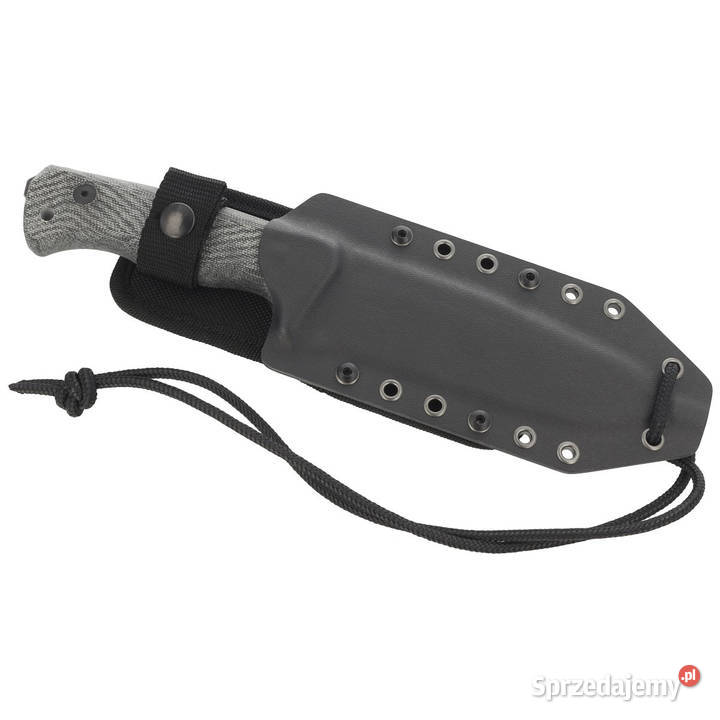 Nóż LionSteel Black Canvas Micarta Old Black CPM