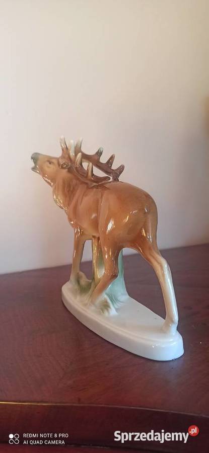 Figurka Jelenia FASOLD STARUCH Bock Wallenforf Gdańsk sprzedam