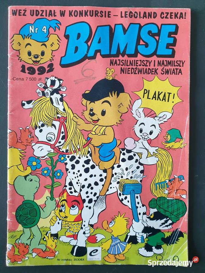 Bamse 41992 komiks wydawnictwo Egmont Polska Książki i Podręczniki Gdynia
