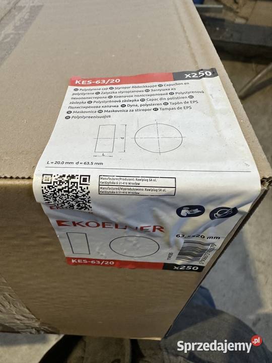 Kołki do styropianu 26 trzpień metalowy Olesno