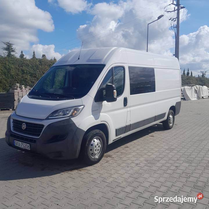 Fiat Ducato 23 130 2017r 7osobowy Gdańsk