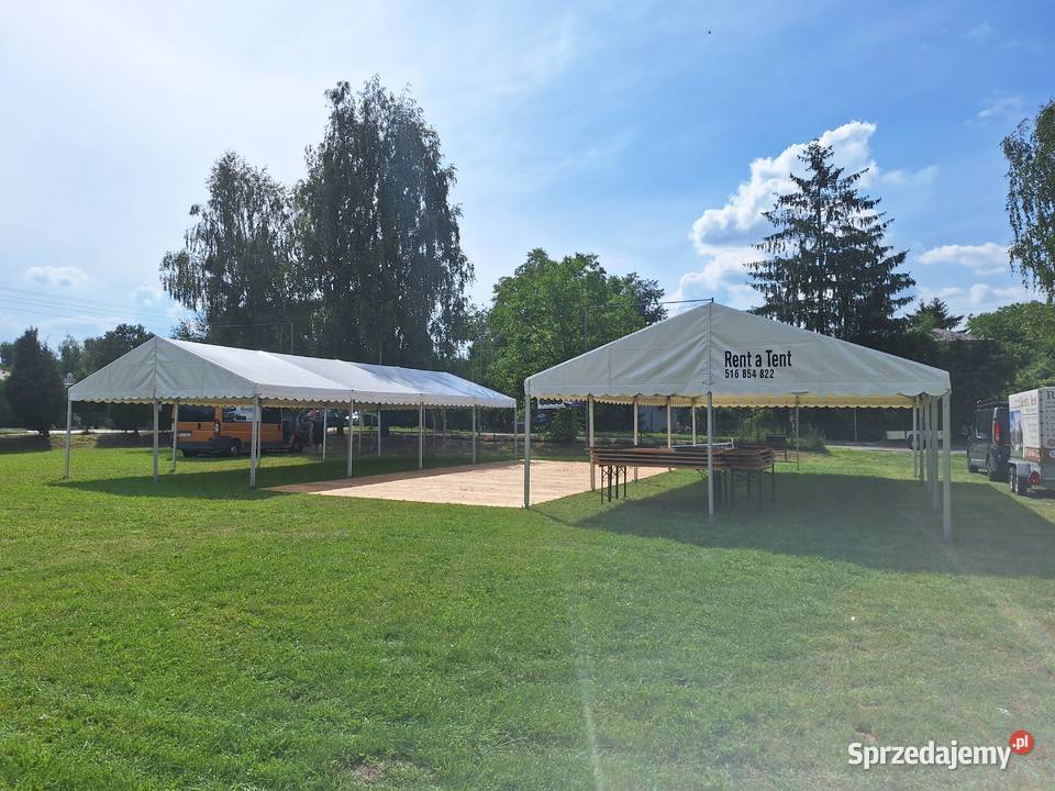Namioty plenerowe na każdą okazję