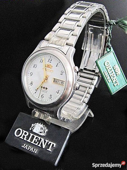11 ZegarZegarek Orient crystal 21automat biała Nysa