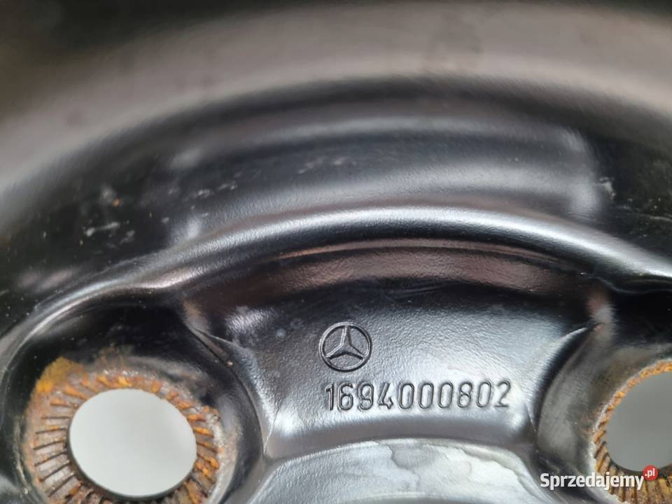 KOŁO DOJAZDOWE Mercedes W169 W245 dojazdówka Samochodowe Motoryzacja Chełm sprzedam