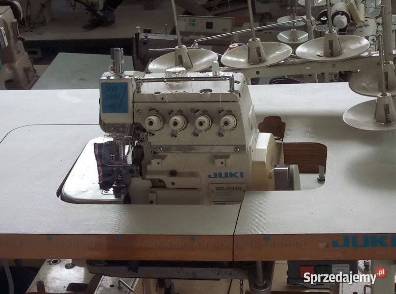 Owerlok JUKI 4nitkowy Owerlock Overlok Overlock Produkcja Wałbrzych