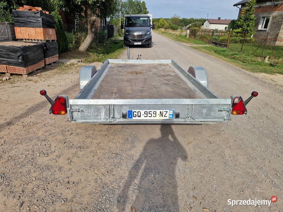 LIDER Trailers 2L101 laweta uchylna traktorek Zelów