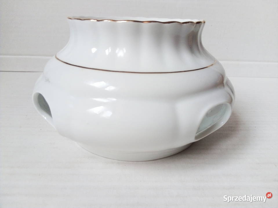 imbryk z podgrzewaczem Iwona złota linia