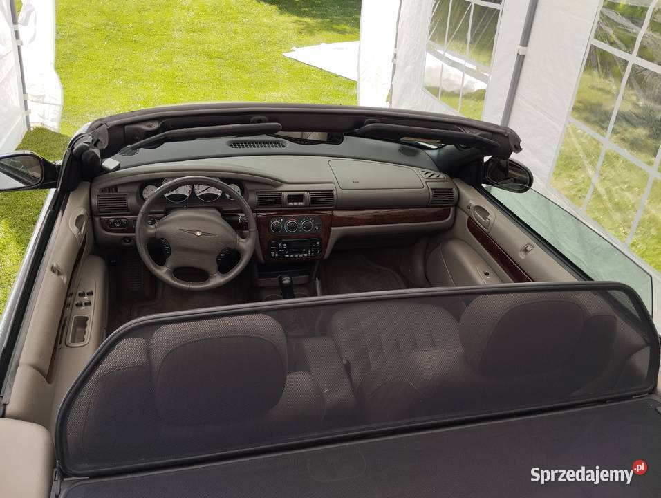 Chrysler Sebring Cabrio 20 LX Rok produkcji 2002 Sebring Chrysler Biłgoraj