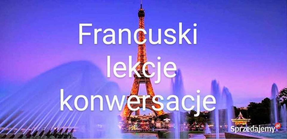 Język francuski ONLINE lekcje konwersacje dolnośląskie Wrocław
