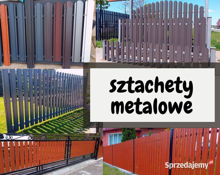 Sztachety metalowe szerokość 115 podkarpackie Rzeszów