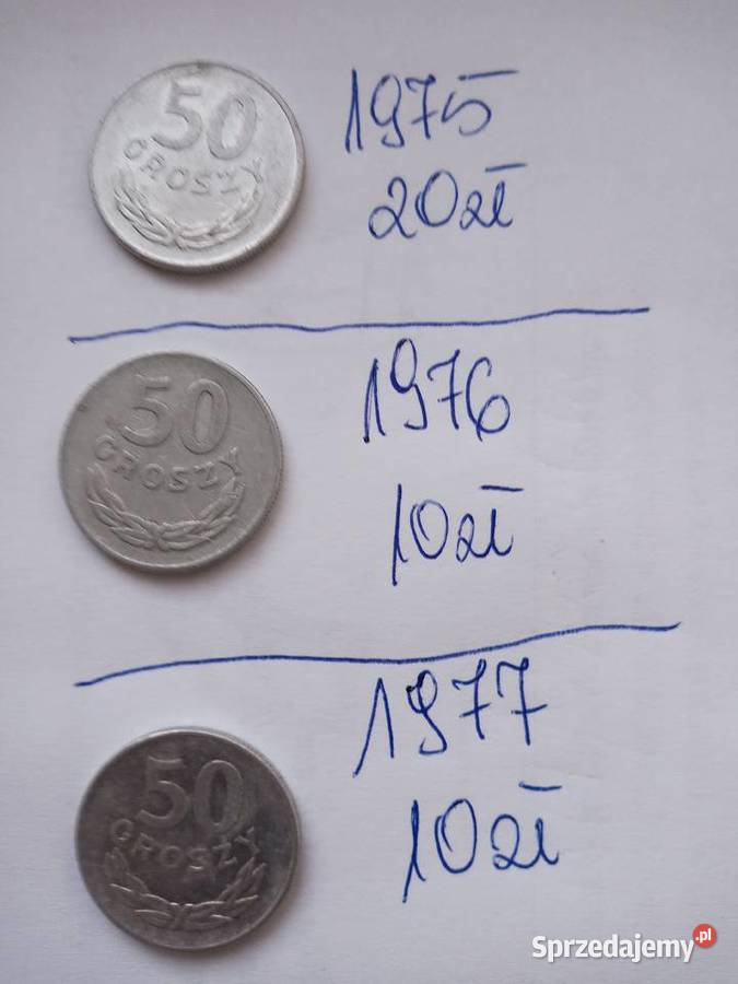 MONETY PRL Numizmatyka Szczecinek