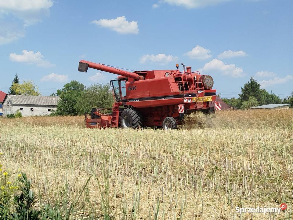 Kombajn zbożowy Case 1640 International 43 heder Rejowiec Fabryczny