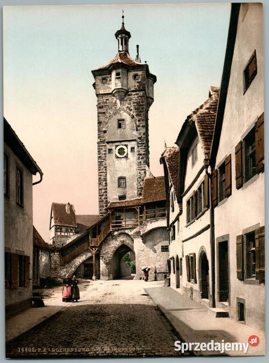 obraz olejny na płycie Brama Klingentor w Warszawa