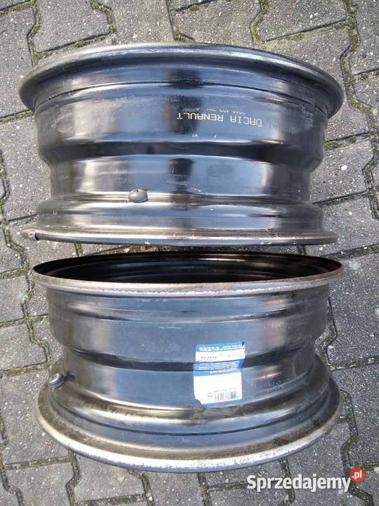 Felgi stalowe 15 renault dacia Średnica 15" Nowy Tomyśl sprzedam
