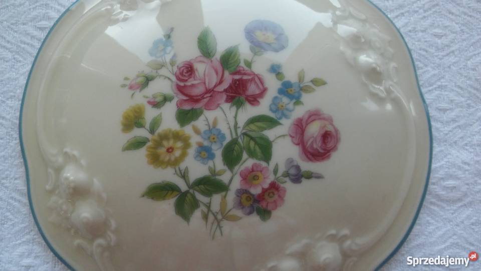 porcelanowa pokrywka pokrywa porcelana cudo