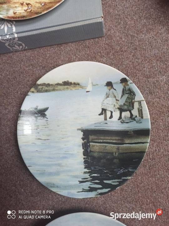 Talerz z manufaktury Rorstrand Do powieszenia Gdańsk