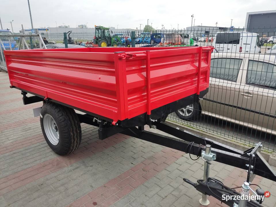 Przyczepy transportowe jedno dwu osiowe nowe Przyczepy rolnicze Wrocław