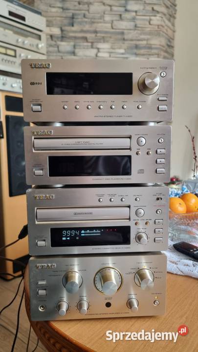 Wieża TEAC AH300 Deck RH300 TH300 i odtwarzacz łódzkie Warta