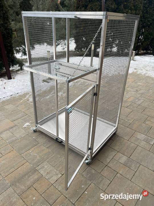 Woliera aluminiowa 100x77x152 profil 20x20 sprzedam