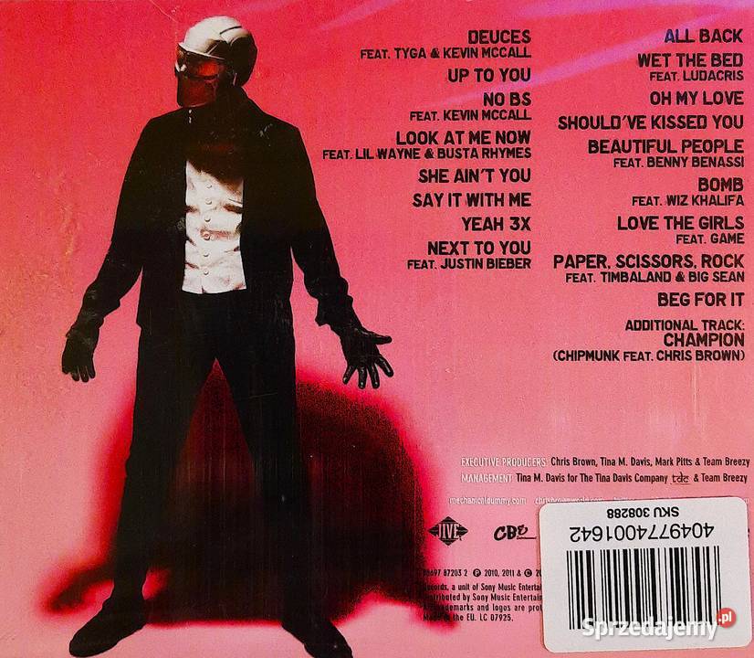 CD Nowy Album CD CHRIS BROWN FAME De Luxe pomorskie Gdynia