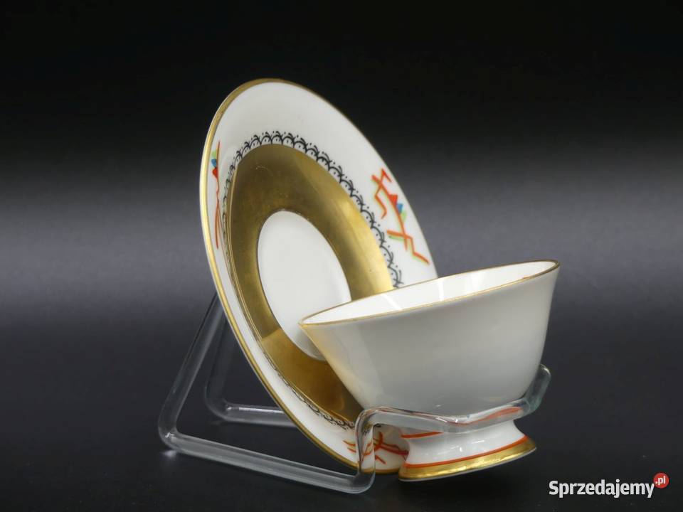 Komplet do mokki espresso Edelstein ręcznie Antyki, Sztuka, Kolekcje wielkopolskie