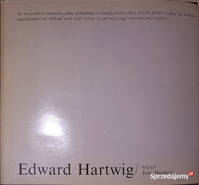 Wierzby Edward Hartwig Warszawa 1989 Sport i