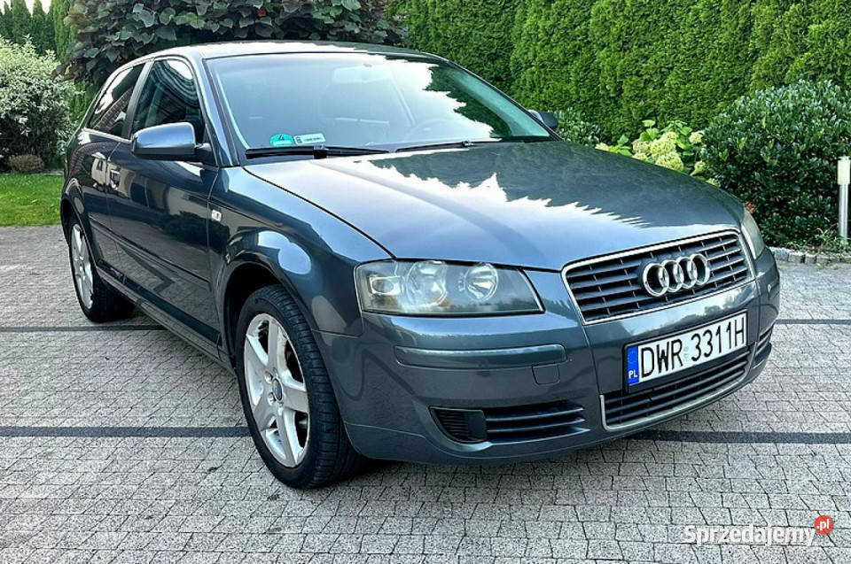 Audi A3 3drzwiowe Audi A3 8p 16MPI 101 Ładna dolnośląskie Wrocław