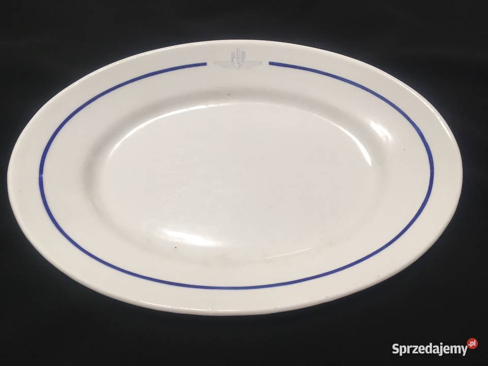 PRL PKP Bogucice porcelana patera talerz zachodniopomorskie Kołobrzeg