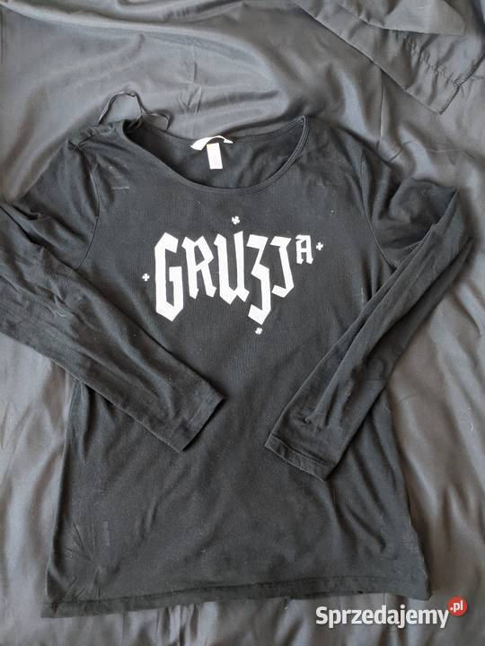 Longsleeve damski logo zespołu Gruzja fan art Inny materiał Bluzki i koszule Poznań sprzedam