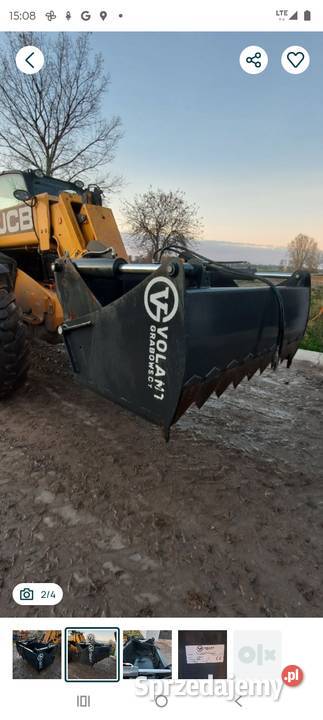 Wycinak kiszonek volant 18 szuflowy lubelskie Wola Burzecka