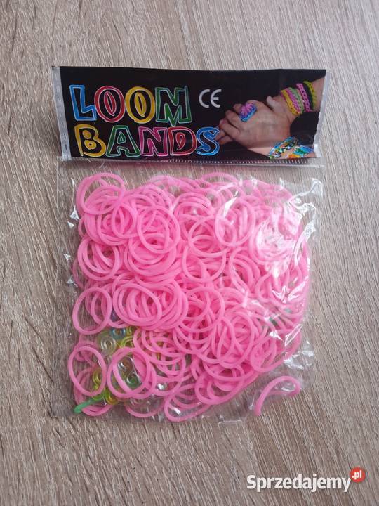 Zestaw Loom Bands gumki łączniki szydełko małopolskie sprzedam