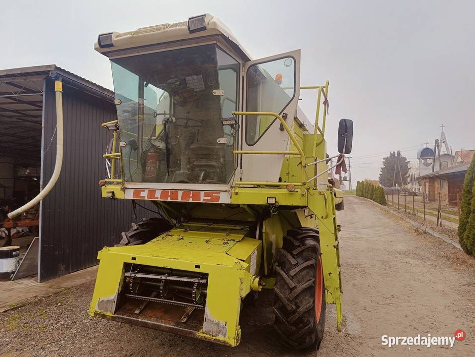 Claas Dominator 76 heder 36m wózek John Deere Bystrzyca Stara