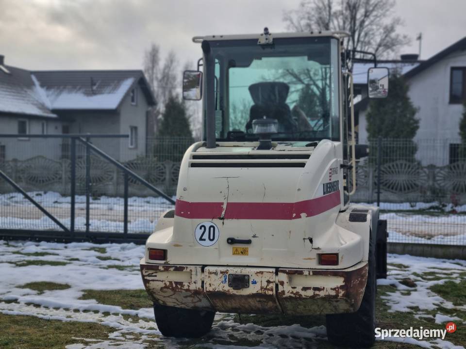 Ładowarka kołowa liebherr 508 stereo 2006 Koparko ładowarki wielkopolskie Malanów