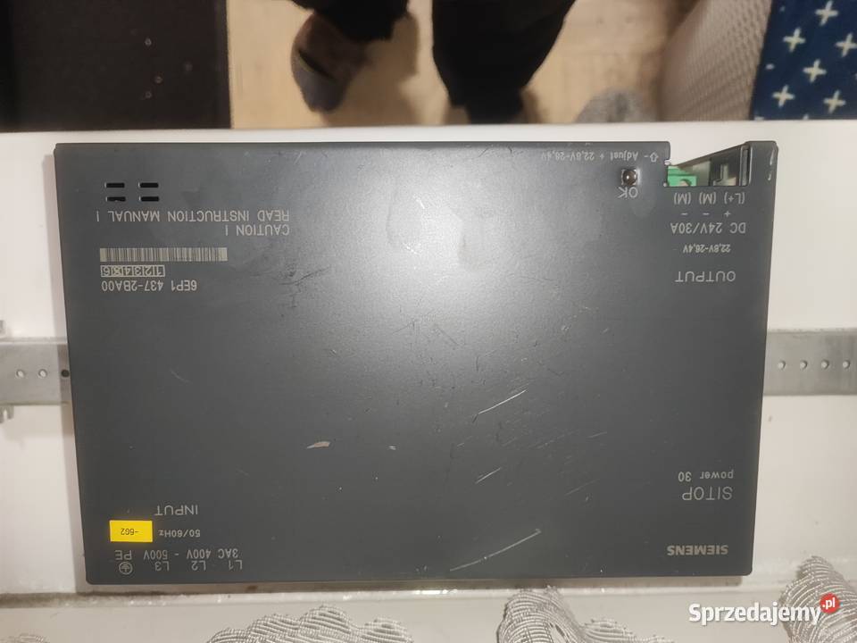 Siemens SITOP power 30 24V 30A 6EP1 4372BA00 Wałbrzych