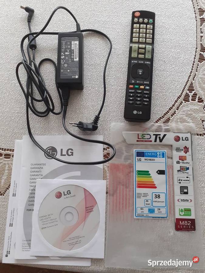 Telewizor LG 24 monitor 2w1 Led Full HD wielkopolskie