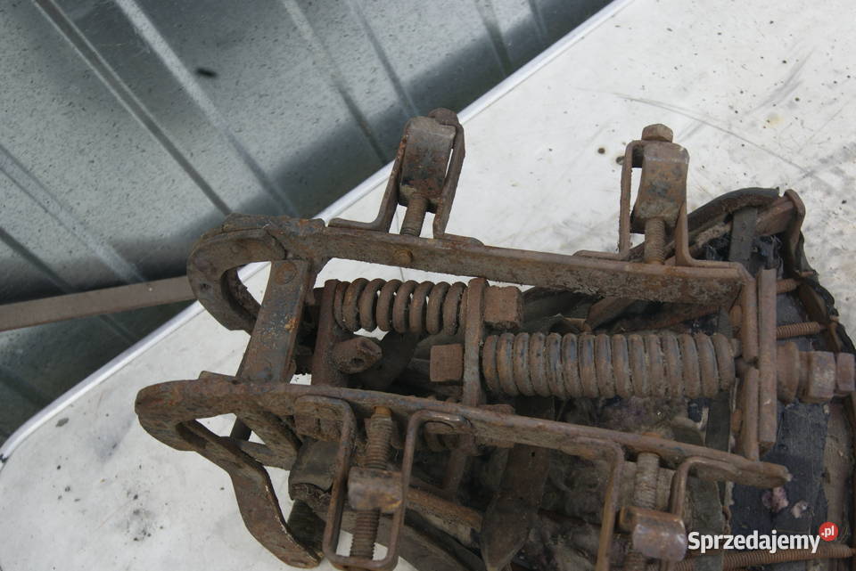 SIEDZENIE SKÓRZANE LATA 20 LATA 30 śląskie Rybnik