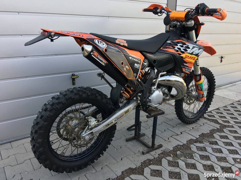 KTM EXC 125 Six Days 2009r FMF zarejestrowany Rok produkcji 2009 Kielce
