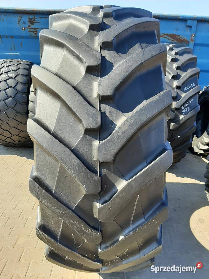 2x Opona używana rolnicza 71075R42 TRELLEBORG 42cale Zaścianki