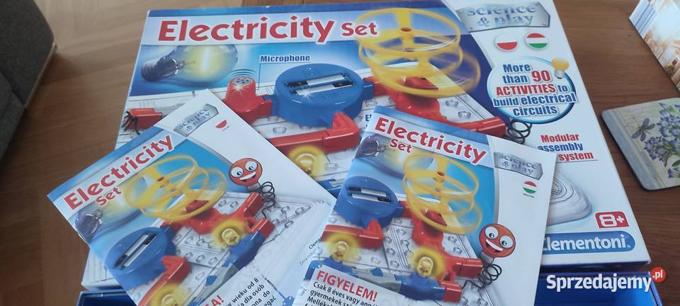 CLEMENTONI ELECTRICITY Gra Rozwijająca w Mega Pozostałe Warszawa