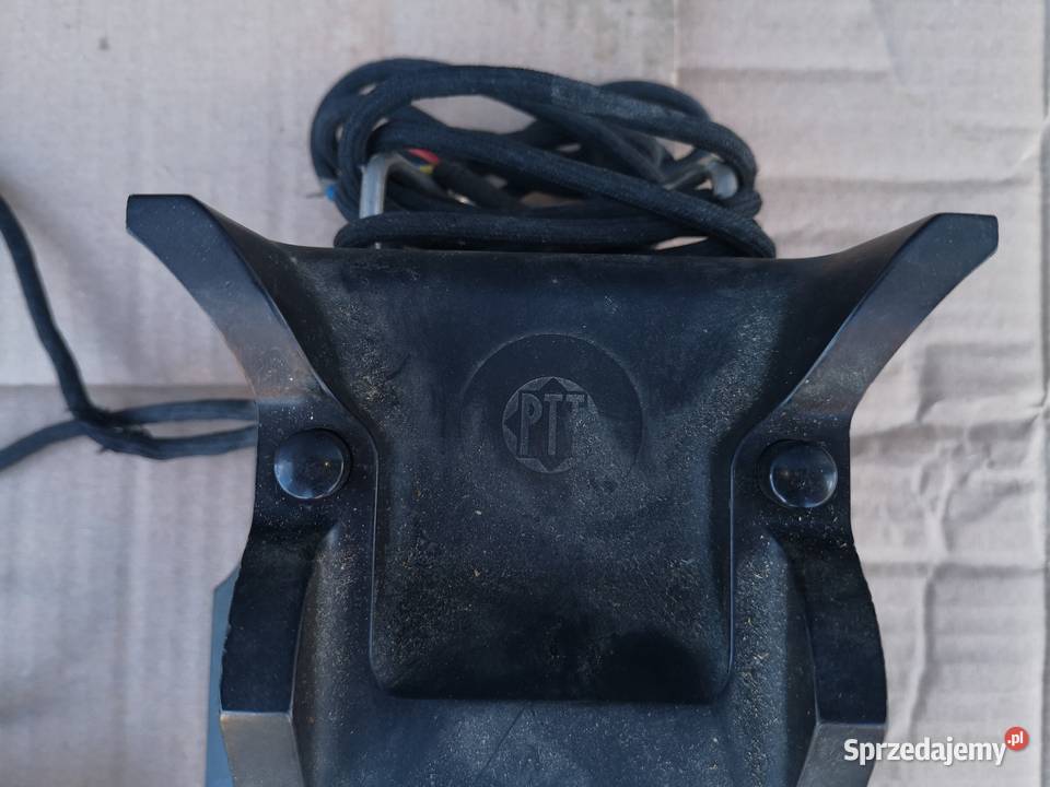 Zabytkowy telefon PTT Aleksandrów Łódzki