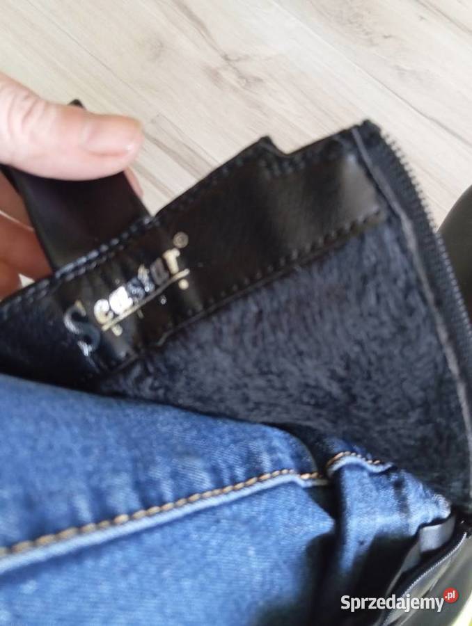 Botki ocieplane kalosze Kozaki damskie r 39 Łódź sprzedam